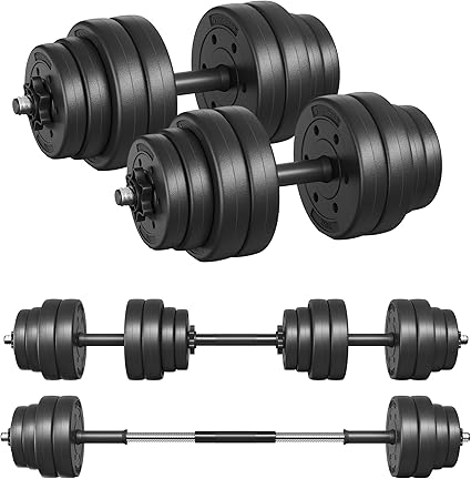 Kit haltères musculation  2-en-1