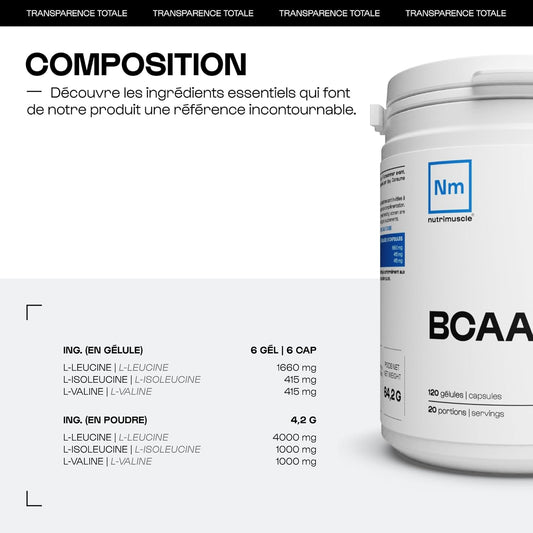 BCAA 4:1:1 Nutrimuscle