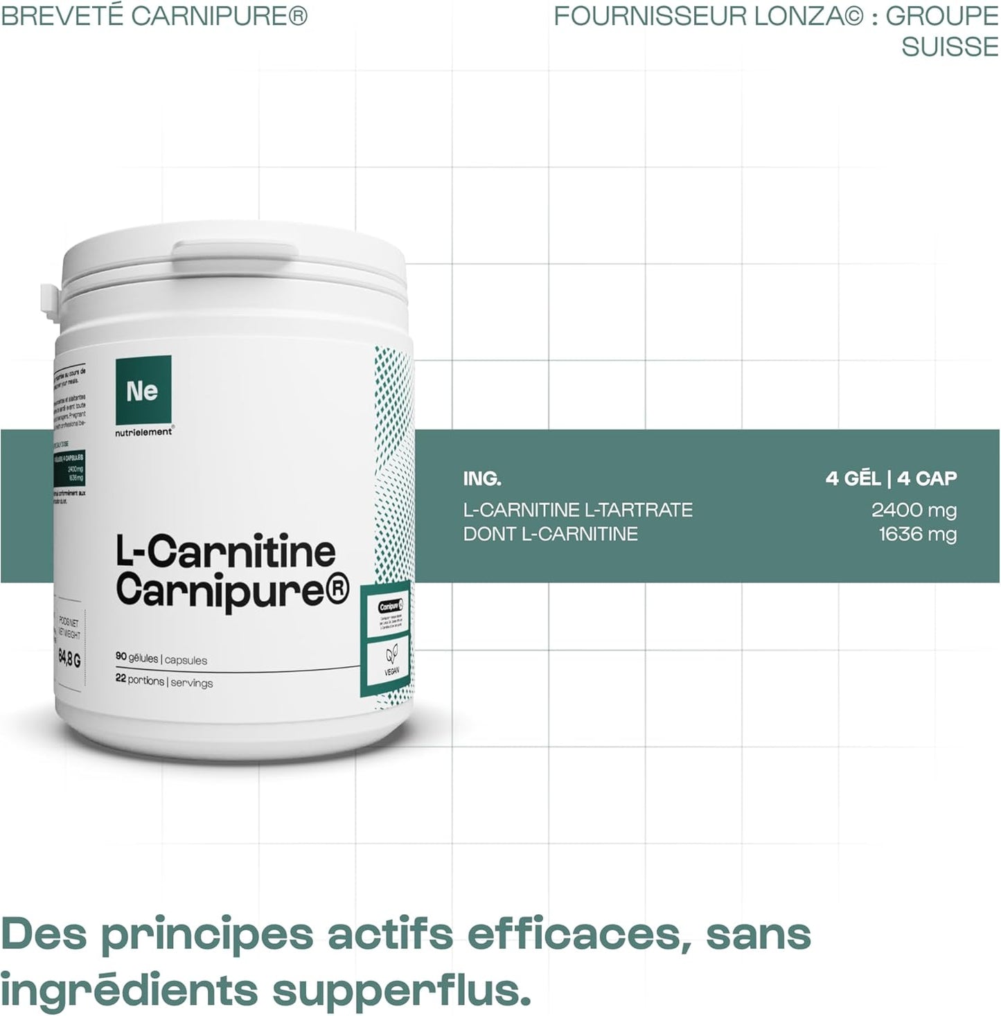 Carnitine Carnipure® Nutrimuscle