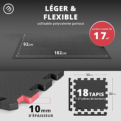 Sol de protection pour musculation