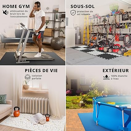 Sol de protection pour musculation